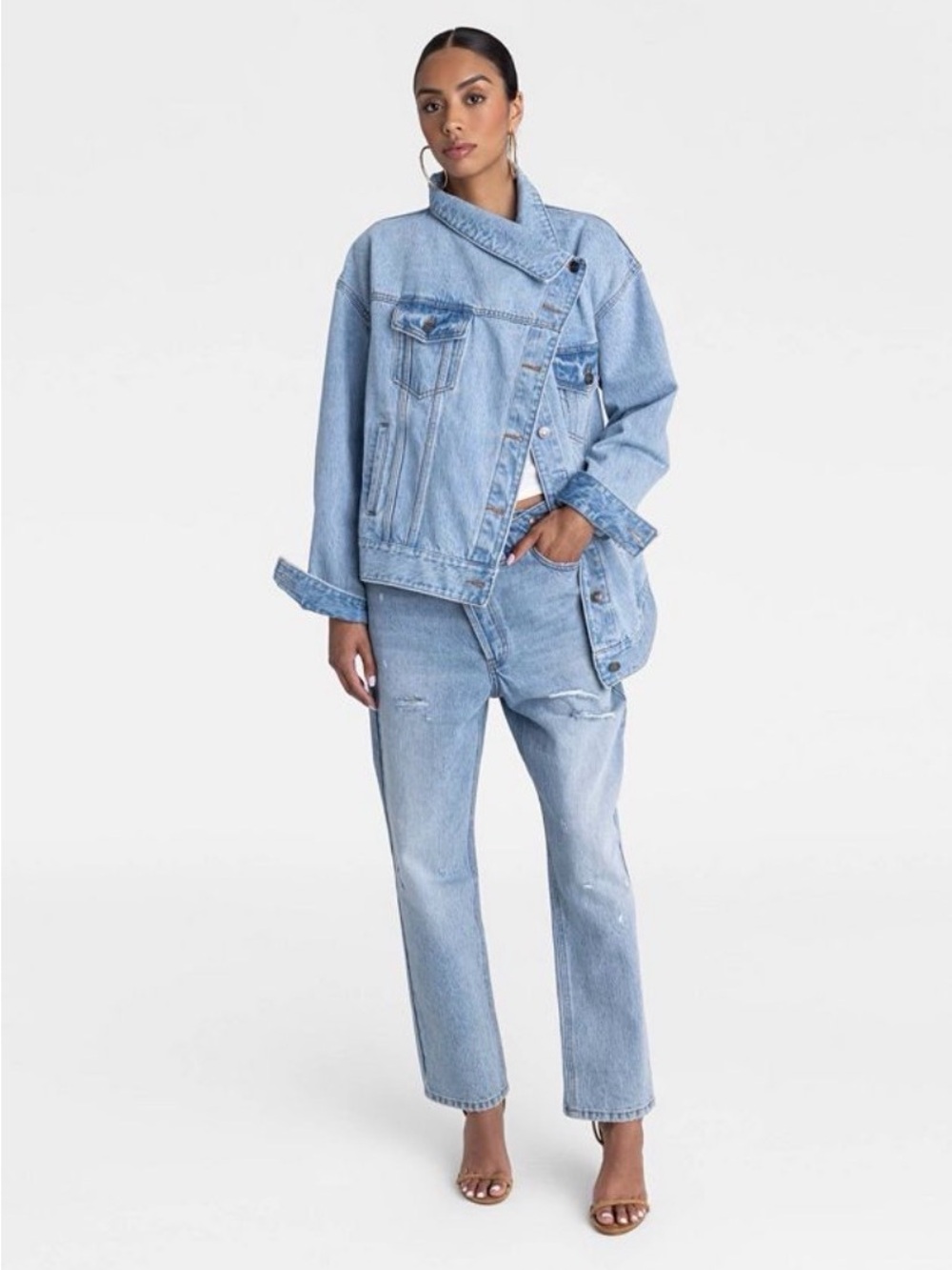 KBB by KAHLANA Denim Jacket - Picture 2 of 14